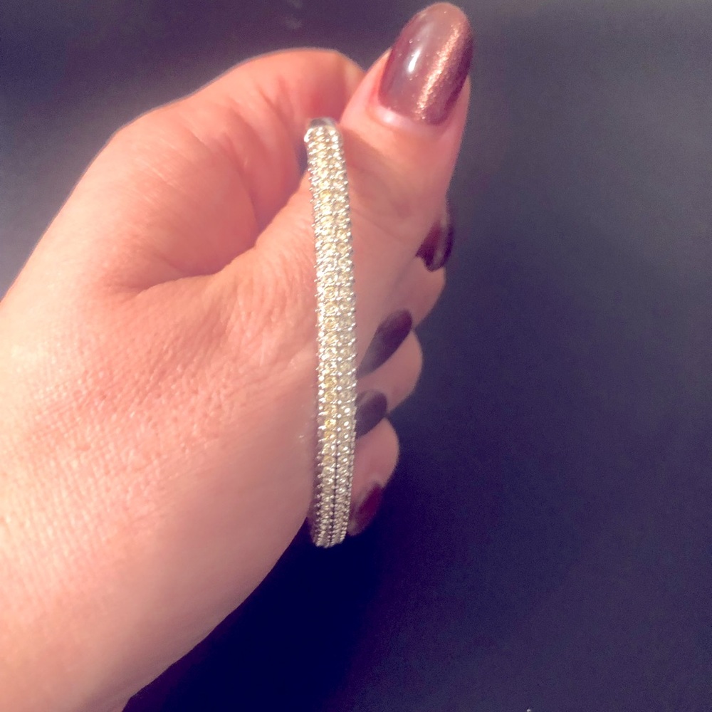 Swarovski stone bangle , in a very good condition, worn only once.